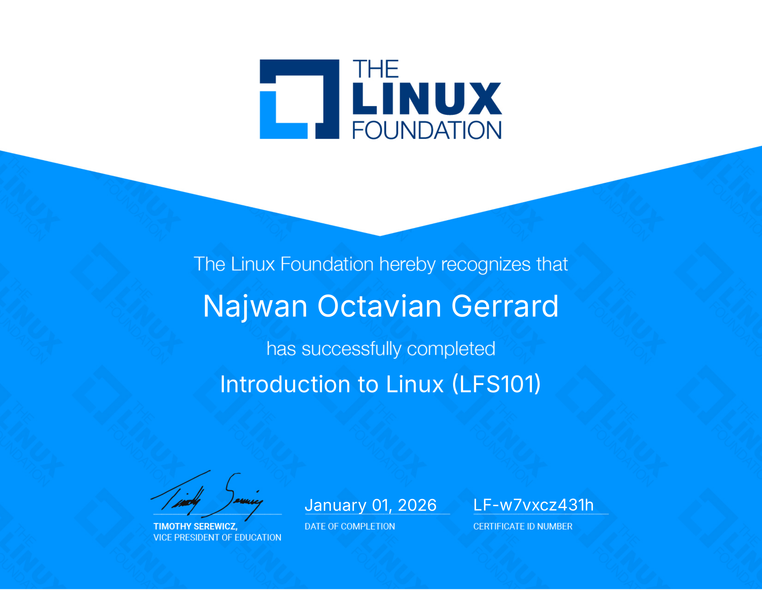 Introduction to Linux LFS101